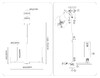 Миниатюра фото потолочная люстра на штанге ambrella light high light lh56063 | 220svet.ru