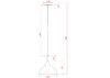Миниатюра фото подвесной светильник arte lamp kayla a7101sp-1bk | 220svet.ru