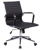 Миниатюра фото офисное кресло dobrin clayton lmr-118b_ch-m_el-black-2489 | 220svet.ru