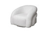 Миниатюра фото кресло monblan поворотное букле белое garda decor monblan-k-hush000 | 220svet.ru