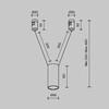 Миниатюра фото трековый магнитный светодиодный светильник maytoni focus led flarity tr157-1-12w3k-bs | 220svet.ru