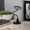Миниатюра фото настольная лампа эра nled-501-10w-bk б0059840 | 220svet.ru