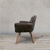 Миниатюра фото полукресло roomers c0097-1d/java black #24 | 220svet.ru