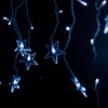 Миниатюра фото уличная светодиодная гирлянда eurosvet бахрома 230v 100-102 белый | 220svet.ru