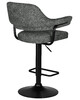 Миниатюра фото стул барный dobrin charly black lm-5019_blackbase-12862 | 220svet.ru