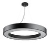 Миниатюра фото подвесной светодиодный cветильник geometria эра ring spo-134-b-40k-056 56вт 4000к черный б0050565 | 220svet.ru