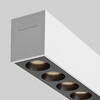 Миниатюра фото трековый магниный светильник maytoni radity points tr082-4-12wtw-m-w | 220svet.ru