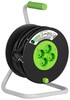 Миниатюра фото удлинитель силовой эра green line kat-3x1.5-30m greenline на катушке пластик 4 розетки с заземлением 30м пвс 3x1.5мм2 б0065110 | 220svet.ru