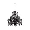 Миниатюра фото подвесная люстра loft it zenith 10210/12 black | 220svet.ru
