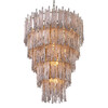 Миниатюра фото люстра kg1258p-12 chrome/silver delight collection | 220svet.ru