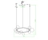 Миниатюра фото подвесная люстра kink light иона 09408-15,19 | 220svet.ru