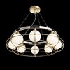Миниатюра фото подвесная люстра maytoni carcass mod312pl-08gch | 220svet.ru