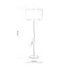 Миниатюра фото торшер tk lighting dalum 16229 | 220svet.ru