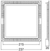 Миниатюра фото встраиваемый светильник deko-light led panel square 20 565160 | 220svet.ru