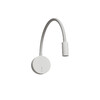 Миниатюра фото бра с выключателем на корпусе arte lamp asta a5879ap-1wh | 220svet.ru