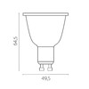 Миниатюра фото светодиодная лампа 9w gu10 710lm 38g 4000k lightstar 942294-xs | 220svet.ru