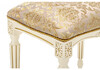 Миниатюра фото банкетка woodville беттино патина золото / бежевый 309319 | 220svet.ru