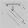Миниатюра фото трековый магнитный светодиодный светильник maytoni focus t tr141-2-6w4k-m-w | 220svet.ru