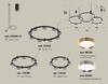 Миниатюра фото подвесной светильник ambrella light diy spot techno ring xr92092100 | 220svet.ru