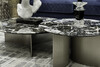 Миниатюра фото стол журнальный черный garda decor 57el-10310 | 220svet.ru