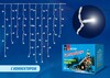 Миниатюра фото уличная светодиодная гирлянда (ul-00002330) uniel бахрома 230v синий   uld-b3010-200/twk blue ip67 | 220svet.ru