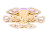 Миниатюра фото потолочный светодиодный светильник с пультом ambrella light acrylica fa2923 | 220svet.ru