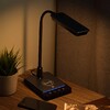 Миниатюра фото настольная лампа эра nled-499-10w-bk б0052777 | 220svet.ru