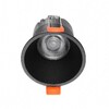 Миниатюра фото встраиваемый светодиодный светильник iledex mars 207-7w-d75-4000k-24dg-bk | 220svet.ru